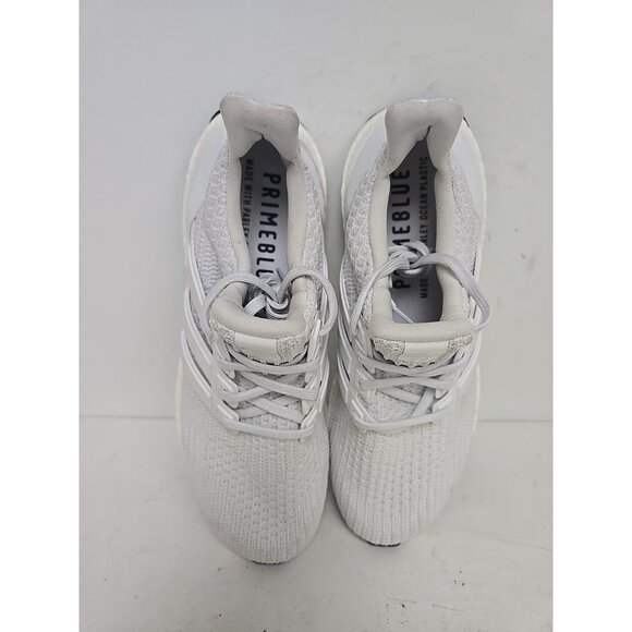 Adidas Men's UltraBoost 4.0 DNA Running Shoe FY9120 Triple White Size 8M - Picture 7 of 8